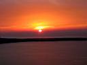 sunset at Santorini