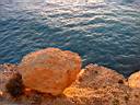 view from Matala caves