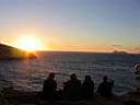 sunset in Matala