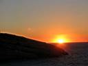 sunset in Matala