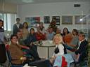 christmas meeting with president of T.E.I.